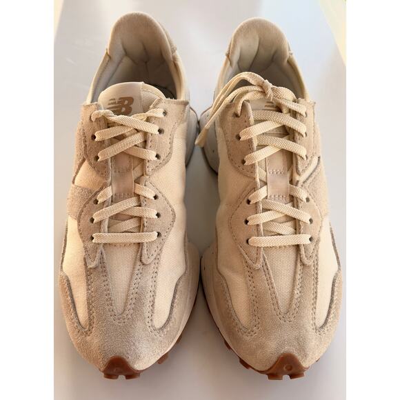 New Balance 327 Shoes Womens Size 9 Turtledove Tan Suede Sneaker WS327SO - Picture 5 of 10